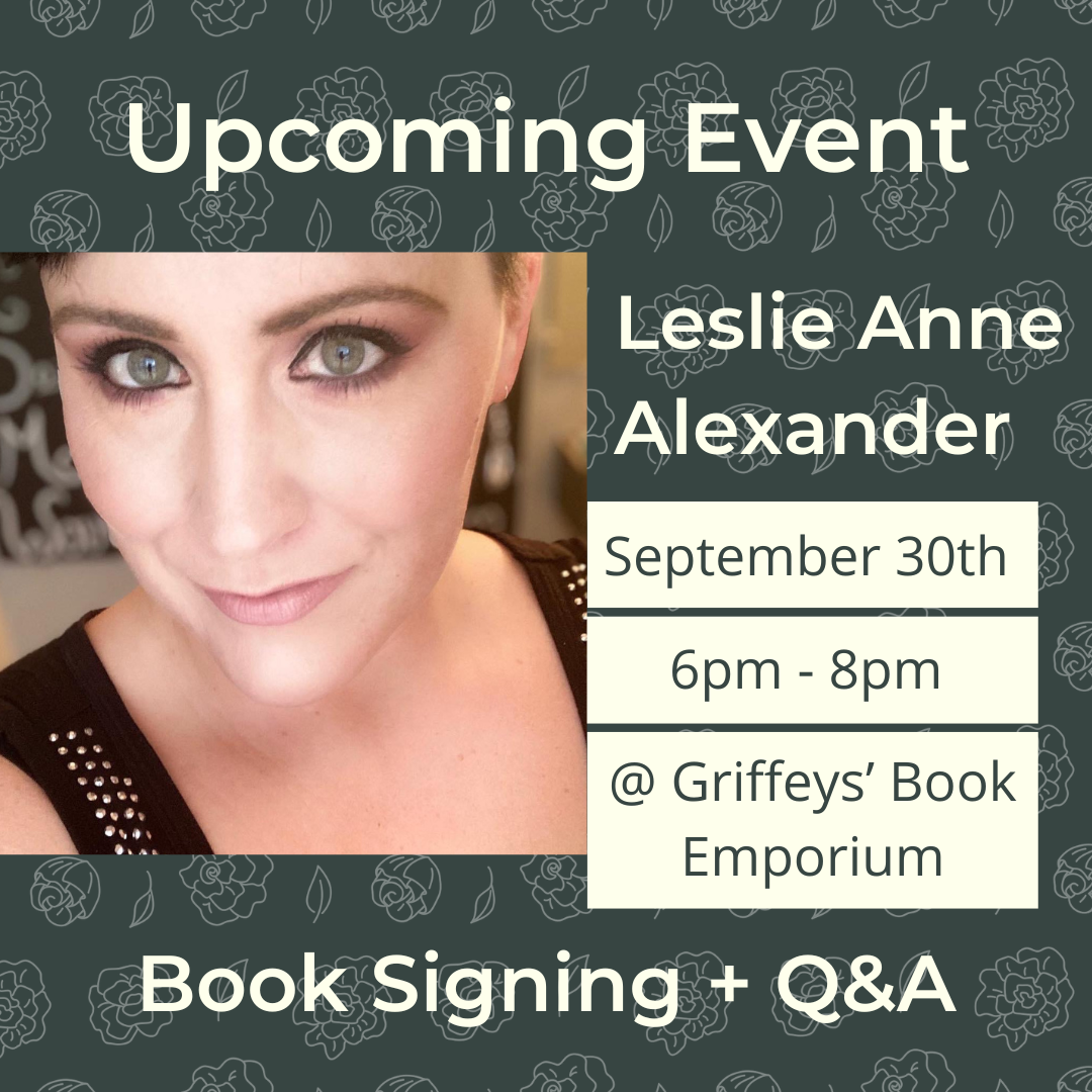New Event: Book Signing + Q&A with Leslie Anne Alexander